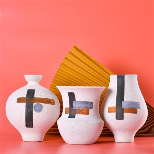 Vase en céramique avec arrangement de fleurs harmonie intérieure - 4