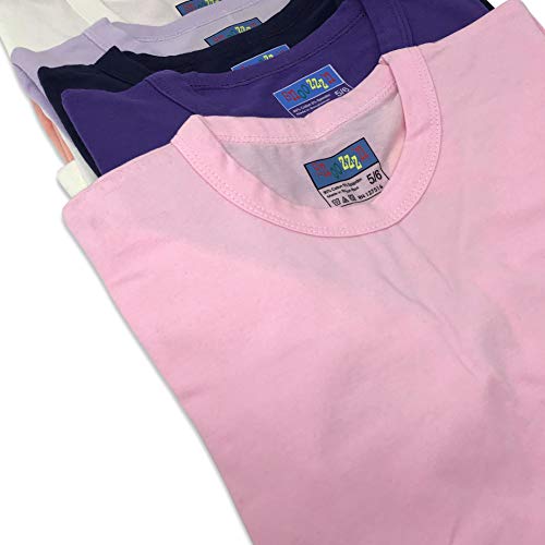 Girls/Boys/Toddler 6 Pack Athletic Performance Long Sleeve Undershirt Tops/Base Layer Cotton Stretch Shirts (6 Pack - Pastels, 2T3T) #TOP2