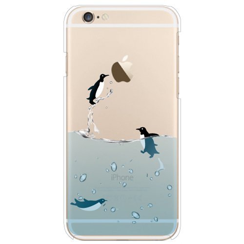 iPhone 6S Case, SwiftBox Cute Cartoon Case for iPhone 6 4.7 inch + 0.3mm Tempered Glass Screen Protector + Owl Phone Strap (Flying Fish)