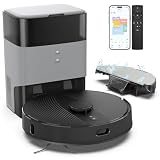 T20+ Robot Vacuum and Mop Combo Self‑Emptying with 6000Pa Suction, LiDAR Navigation, Home Mapping,...