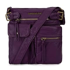 Classic-washed Leather-dark Purple