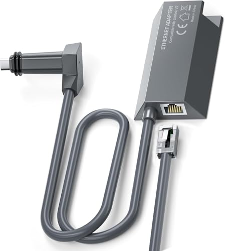 Reamty, Adaptador Ethernet Starlink, 1200 Mbps, 2 Portas, Cinza, 1 Unidade