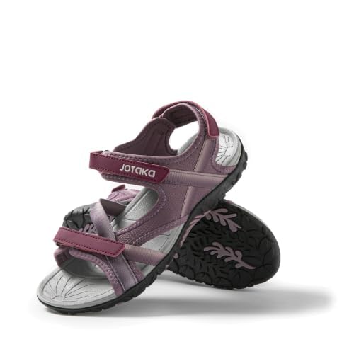 JOTA KA Sandalias Deportivas Mujer EU 39 Morado - Transpirables, Ajustables, Suela Antideslizante, Verano, Senderismo/Casual