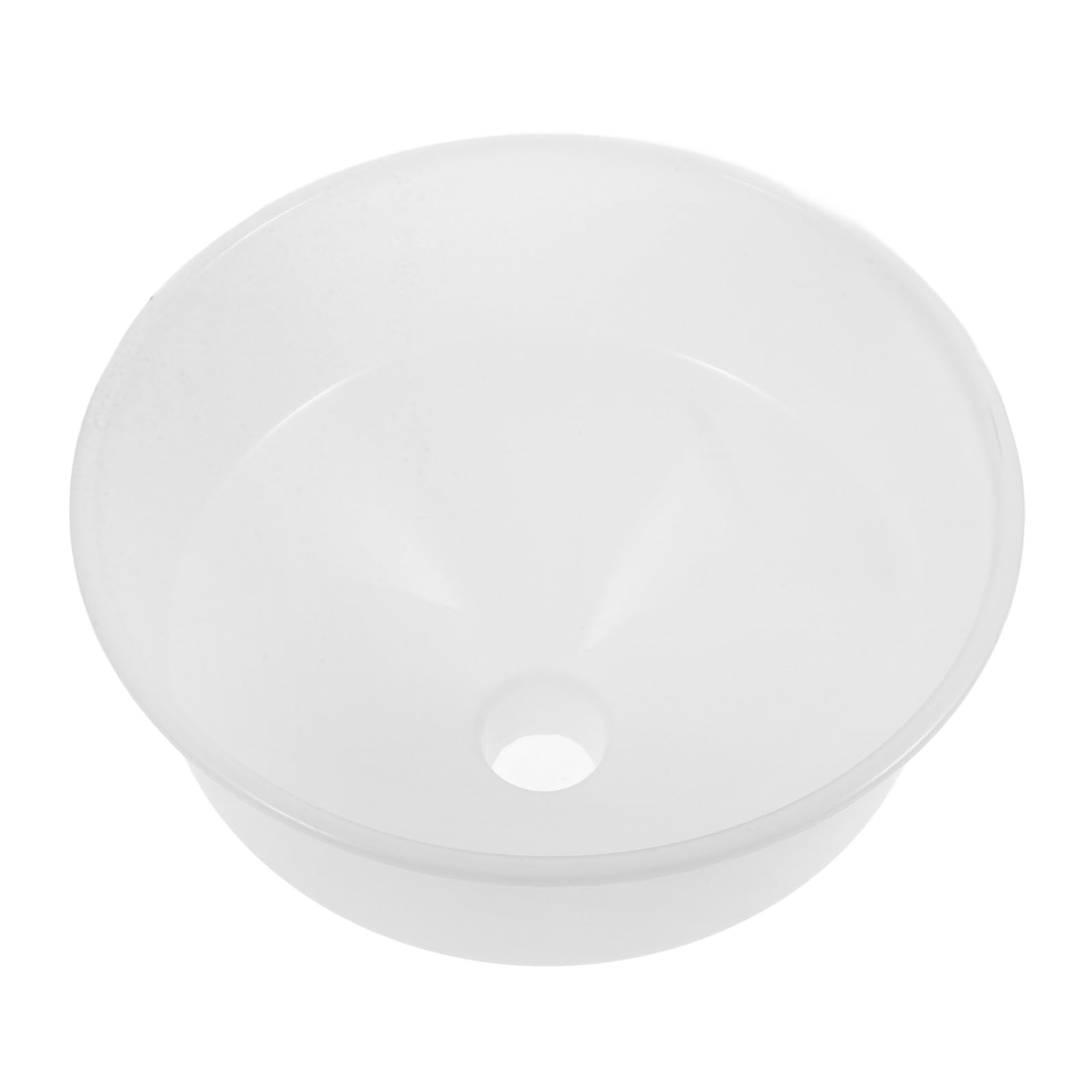 Embudo de Cocina de Boca Ancha Grande, Plástico Blanco, Uso Versátil