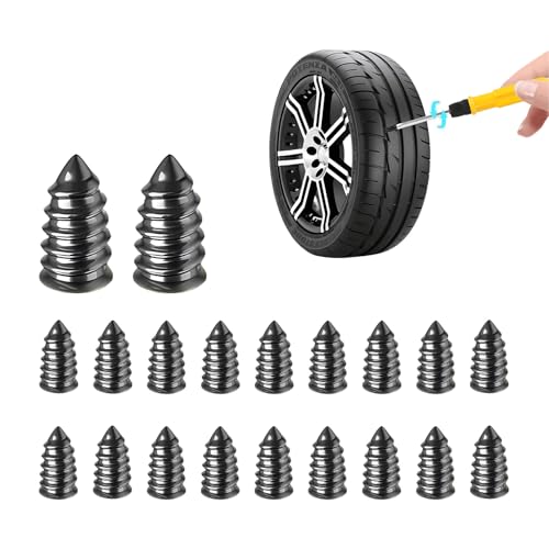Image of Ohleats 20 PCS Tire Repair Rubber Nail, Self-Service Vacuum Tire Repair Nail Kit, Tire Quick Puncture Repair Tools for Automotive Truck Tractor, Universal Car Accessories (Large, 20 PCS)