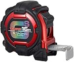 Tajima GS-16/5MBW 16 ft./5 m x 1 in. Standard and Metric Steel GS-Lock Tape Measure