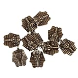 Breloque pour la création de bijoux : solide et durable, elle peut être utilisée longtemps. son aspect sophistiqué est à la fois élégant et rétro. breloques pour porte-clés