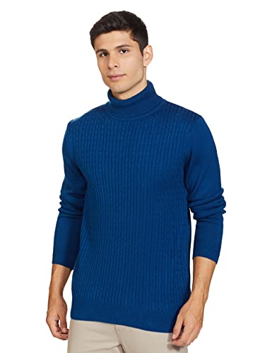 Image of Amazon Brand - Symbol Men's Casual Acrylic High Neck Sweater (Available in Plus Sizes)