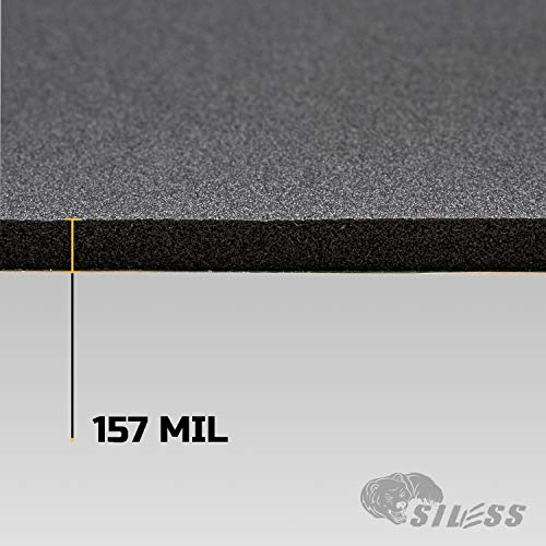 Siless Liner 157 mil 15 sqft Sound Deadening mat - Sound Deadener Mat - Car Sound Dampening Material - Sound dampener - Sound deadening Material Sound Insulation - Car Sound deadening