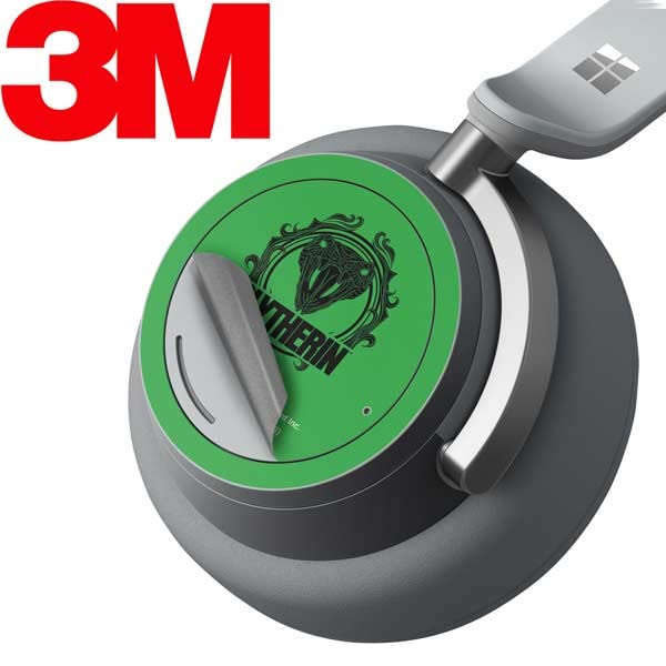 Skinit Decal Audio Skin Compatible with Surface Headphones - Officially Licensed Warner Bros Slytherin Illustration Design