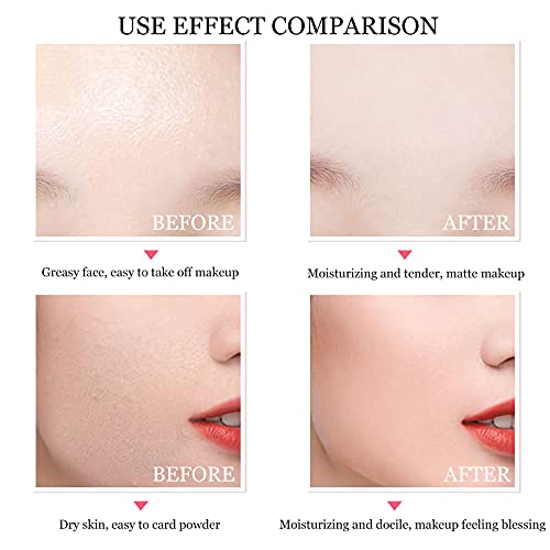 Hunmui Face Primer Pore Base Gel Cream, Isolation Concealer Cream, Isolating Pore Foundation Primer Face Firming Moisturizers For Invisible Pore, Cover Acne, Anti-Oxidation, Anti-Aging Wrinkles (1 Pcs) #TOP2