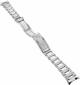 Amazon.com: Ewatchparts 20mm Oyster Watch Band Bracelet Compatible