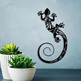 Zoom IMG-1 tabsirah gecko in metallo decorazione Zoom IMG-1 tabsirah gecko in metallo decorazione