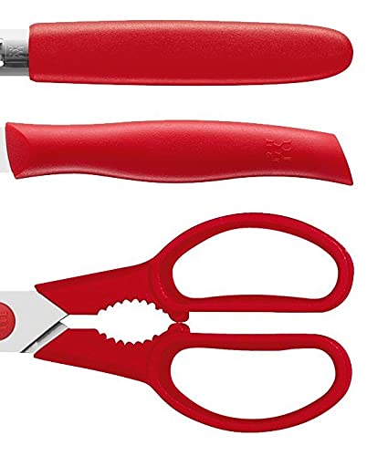 Amazon.com: ZWILLING TWIN Grip Knife and Scissors Set 2 Red (38157