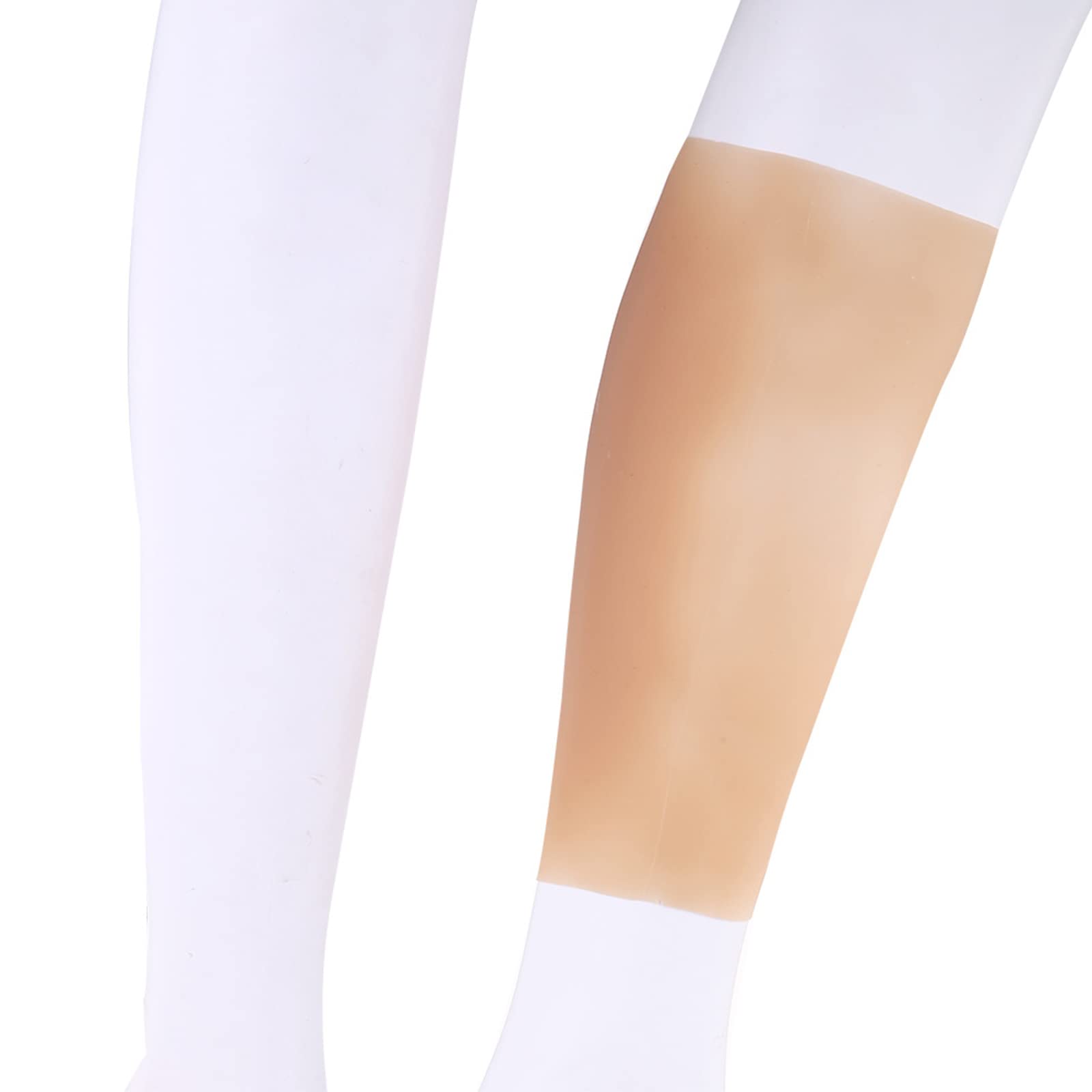 Polpaccio Finto in Silicone, 1 Pezzo di Gamba di Polpaccio Finto Realistico in Silicone, bellissime Gambe e Braccia a Forma di Cuscinetto per Gamba a Forma di O e Polpaccio a Spirale
