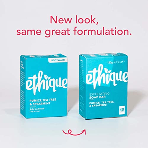 Ethique-Exfoliating-Pumice-Tea-Tree-Spearmint-Soap-Bar-Body-Wash-for-All-Skin-Types-Plastic-Free-Vegan-Cruelty-Free-Eco-Friendly-423-oz-Pack-of-1