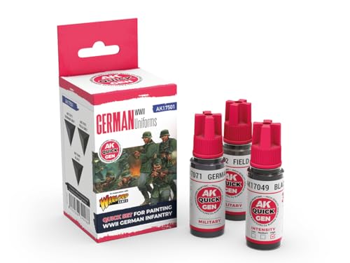 Ak Quick Gen Set Ak17501 German Uniforms (3X18Ml)