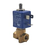 JAIYNIYADAKATA jiayin JYZ-3 Zawór elektromagnetyczny do czyszczenia dywanów - 1/8 cala NPT mosiądz 110-120 V AC zawór wodny, 300 PSI część zamienna do maszyn do czyszczenia dywanów, ekspresu do kawy