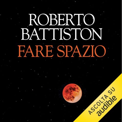 Diseño de la portada del título Fare spazio