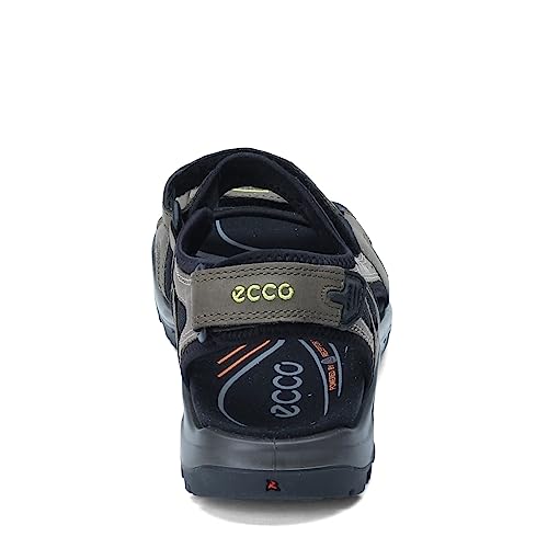 Image of ECCO Men's Yucatan Sandal,Tarmac /Moon Rock,49 M EU (US Men's 15-15.5 M)