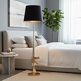 MATÉRIAUX PREMIUM Structure en métal robuste avec finition dorée galvanisée, élégante, durable et résistante à l’usure.