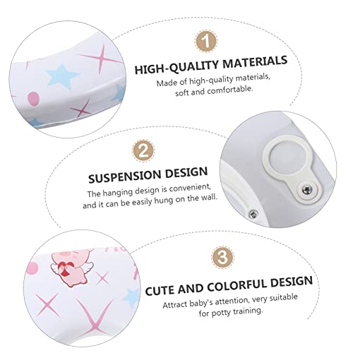 WOONEKY 1 peça para assento de bebê infantil serve para meninos, capa dobrável, gancho protetor, ant