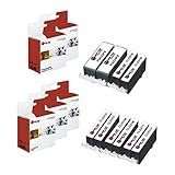 Laser Tek Services® 10 Pack of Canon compatible PGI-220 and CLI-221 inks. (2BK,2k,2C,2M,2Y)