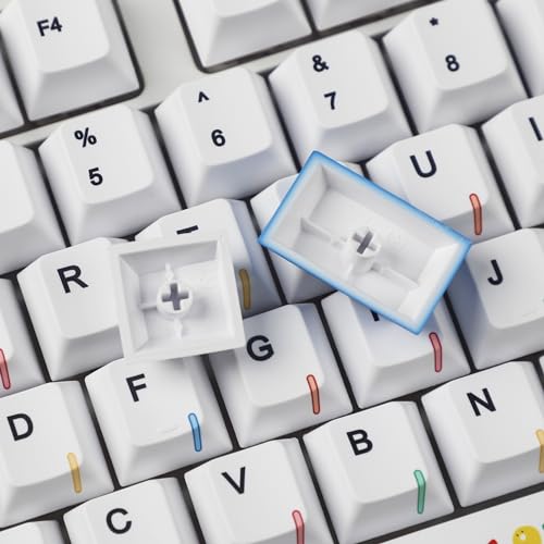 Image of YMDK Cherry Profile 131 Wukds Mood Dye Sub Thick PBT KEYCAP for MX Mechanical Keyboard 61 68 84 87 96 104 108