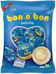 Wafer Bonobon Beijinho 50 unidades de 15g