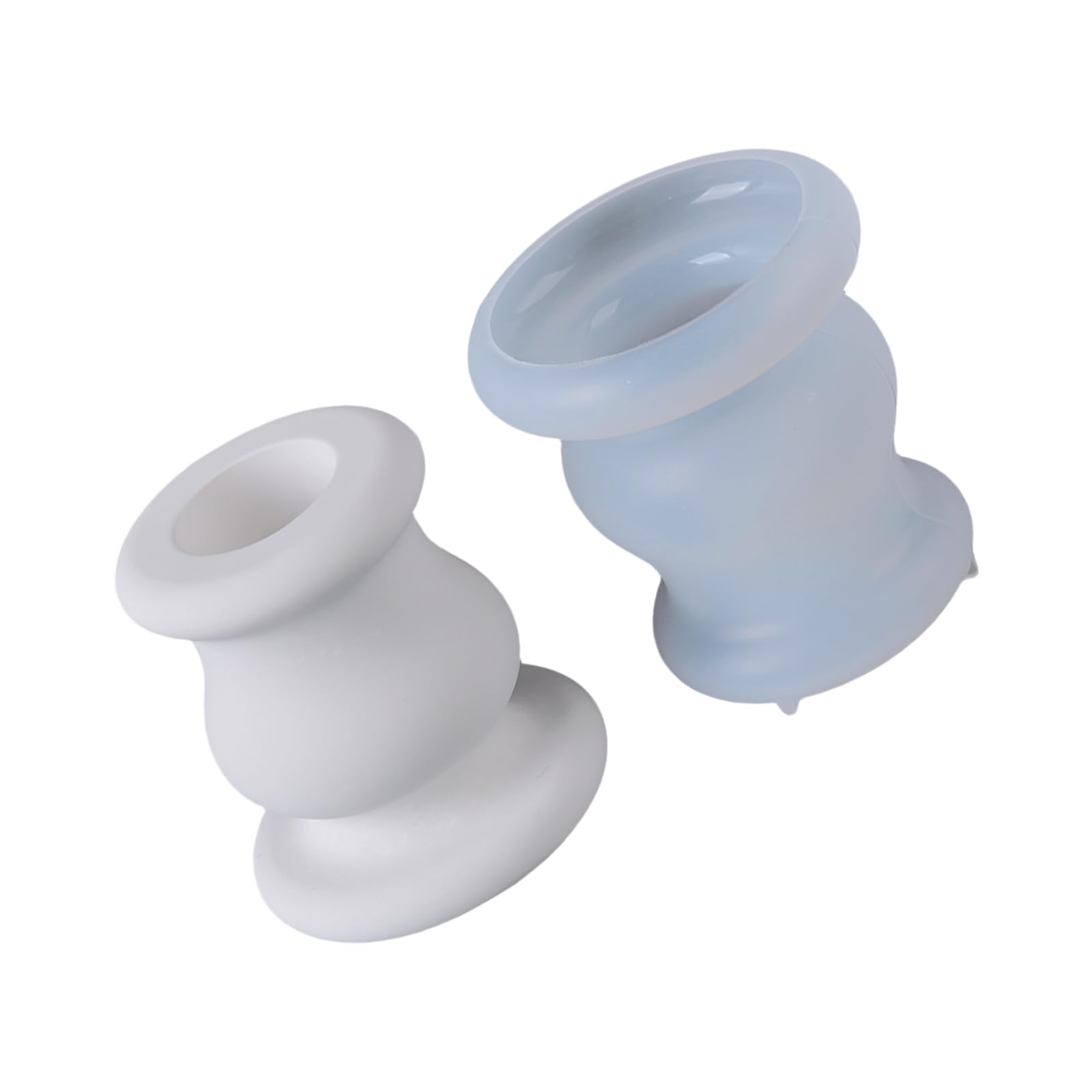 Yhplxyuus Silicone Molds Roman Pillar Candlestick Molds Holder Plasters Castings for Home Decoration Silicone Roman Pillar Holder