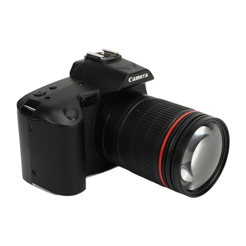 Cámara Digital 4K 64MP, Cámara Digital de Visión Nocturna, Pantalla a Color IPS de 3 Pulgadas, WiFi, Zoom Digital 16X, Gran Angular de 120 Grados, Luz de Relleno, Lente Macro,