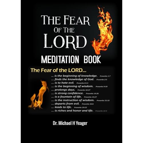 THE FEAR OF THE LORD MEDITATION BOOK Audiolibro Por Michael Yeager arte de portada