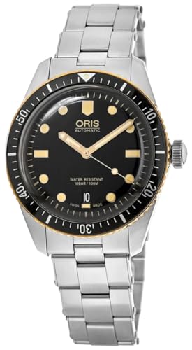 Oris Divers Automatic Black Dial Mens Watch 01 733 7707 4354-07 8 20 18