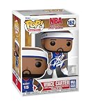 Vince Carter #162 Facsimile Signed Reprint Laser Autographed Funko POP! Basketball NBA: 2005 All Star Uniform Figurine with Protector Case