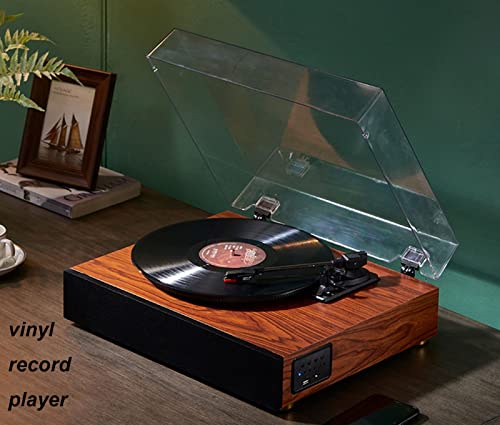 Tourne-Disque Vinyle Bluetooth Vintage Phonographe Tourne-Disque intégré 2 Haut-parleurs stéréo Platines 3 Vitesses avec… - Les Beatles, Paul McCartney, John Lennon, RIngo Starr, George Harrison Tourne-Disque Vinyle Bluetooth Vintage Phonographe Tourne-Disque intégré 2 Haut-parleurs stéréo Platines 3 Vitesses avec… – Image 3
