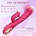 Realistic Rabbit Ears Adult Tool for Women Today Soft Silicone Pleasure Toys for Women Games 10 Powerful Modes Waterproof Automatic Electric Adult Toys Machine VUF568