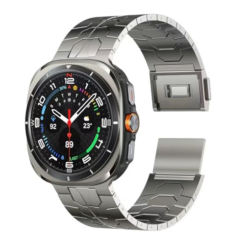 Bracelet magnétique en titane pour Galaxy Watch 7 Ultra 47mm haut de gamme