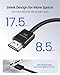 Silkland Certified HDMI 2.1 Cable Compatible with PS5, Xbox Series X/S and Switch2, 3.3FT Braided, Minimalist Design, 4K@120Hz 8K@60Hz, 48Gbps Ultra High Speed HDMI Cable for TV/MacBook Pro/Mac mini