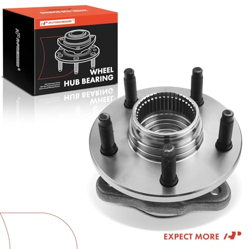 A-Premium Front Wheel Bearing and Hub Assembly with 5-Lug Compatible with Ford Ranger 1998-2000 & Mazda B3000 1998-2000, B4000 1998-2000, 4WD & 2-Wheel ABS Only by A-Premium - Image 9