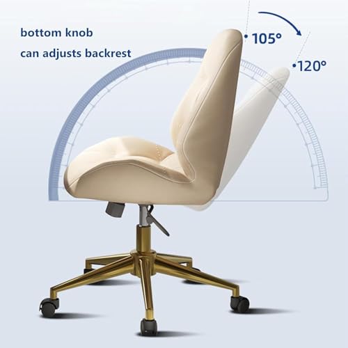 Chaise d'ordinateur pivotante pour soulager le dos sans encombrer