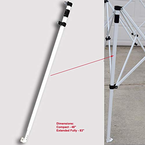 Ozark Trail Slant Leg Express 10 X 10 & 9 x 9 Canopy Gazebo Adjustable Leg Parts
