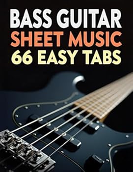 Bass Guitar Sheet Music: 66 Easy Tabs