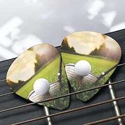 Jeu de 12 médiators de guitare Sport Golf Ball pour guitare acoustique, guitare électrique, contrebasse, ukulélé - Les Beatles, Paul McCartney, John Lennon, RIngo Starr, George Harrison Jeu de 12 médiators de guitare Sport Golf Ball pour guitare acoustique, guitare électrique, contrebasse, ukulélé – Image 7