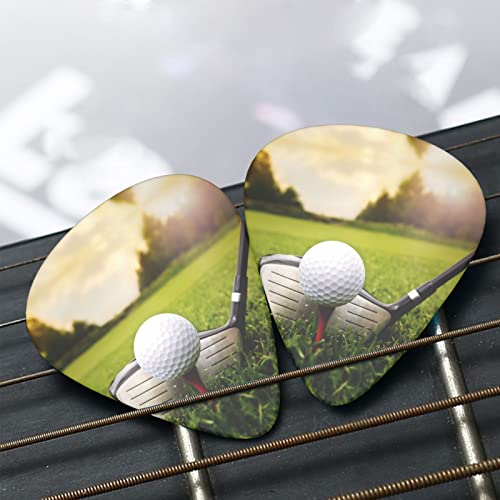 Jeu de 12 médiators de guitare Sport Golf Ball pour guitare acoustique, guitare électrique, contrebasse, ukulélé - Les Beatles, Paul McCartney, John Lennon, RIngo Starr, George Harrison Jeu de 12 médiators de guitare Sport Golf Ball pour guitare acoustique, guitare électrique, contrebasse, ukulélé – Image 8