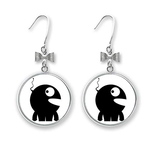 Boucles d'oreilles nœud extraterrestre pour style urbain