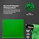 PIXETOOL Fotostudio Set - Greenscreen (3 x 3 m) mit Ständer (3 x 2,6 m) - Softbox mit Lampen Set - Green Screen Fotohintergrund - Reflektor - Studiolicht Fotolampe - Streaming Fotografie Hintergrund