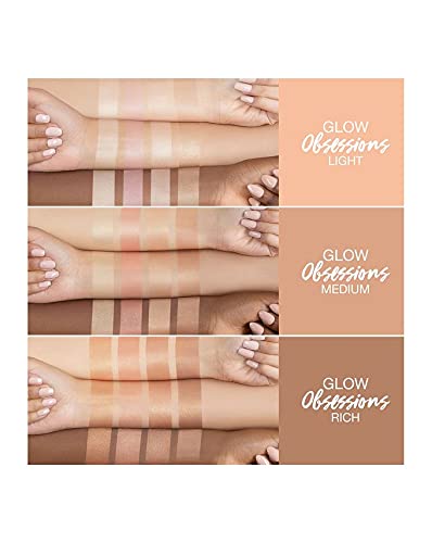 Huda Beauty Glow Obsessions Highlighter Palette (Rich)