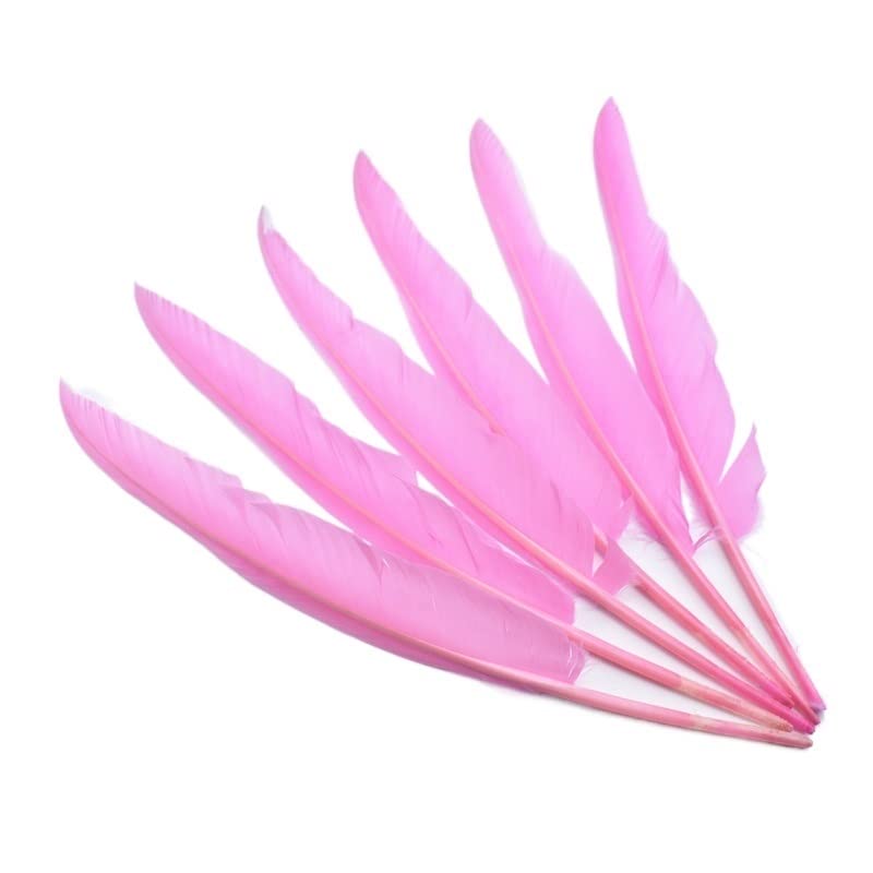 Plumas de pavo decorativas para adornos de bodas románticas y accesorios de joyería artesanal