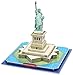 JINPENGRAN Puzzle 3D Puzzle en Trois Dimensions, Jouet de Puzzle pour Enfants Construction de modèles de Simulation de Statue de la Liberté Américaine, Jouets éducatifs pour Enfants (Color : A)