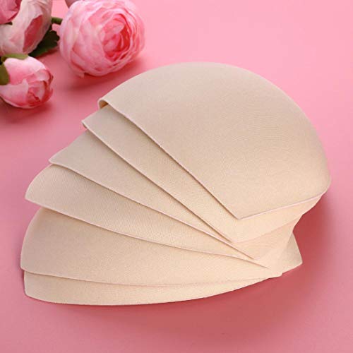 Image of Bra Pad Inserts 3 Pairs, Bra Pads Replacement Inserts Liner Padded for Sports Bra Cup for Women's Push Up Bra Inserts